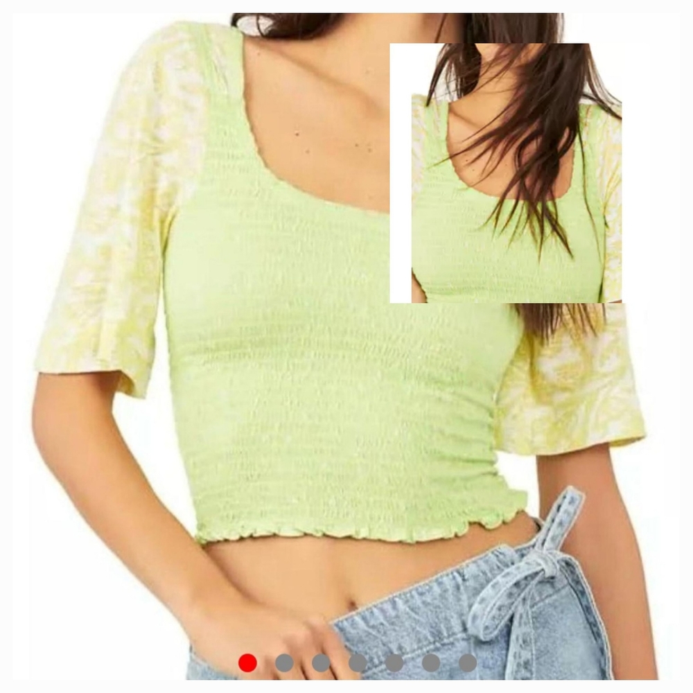 FREE  PEOPLE  CROP  TOP